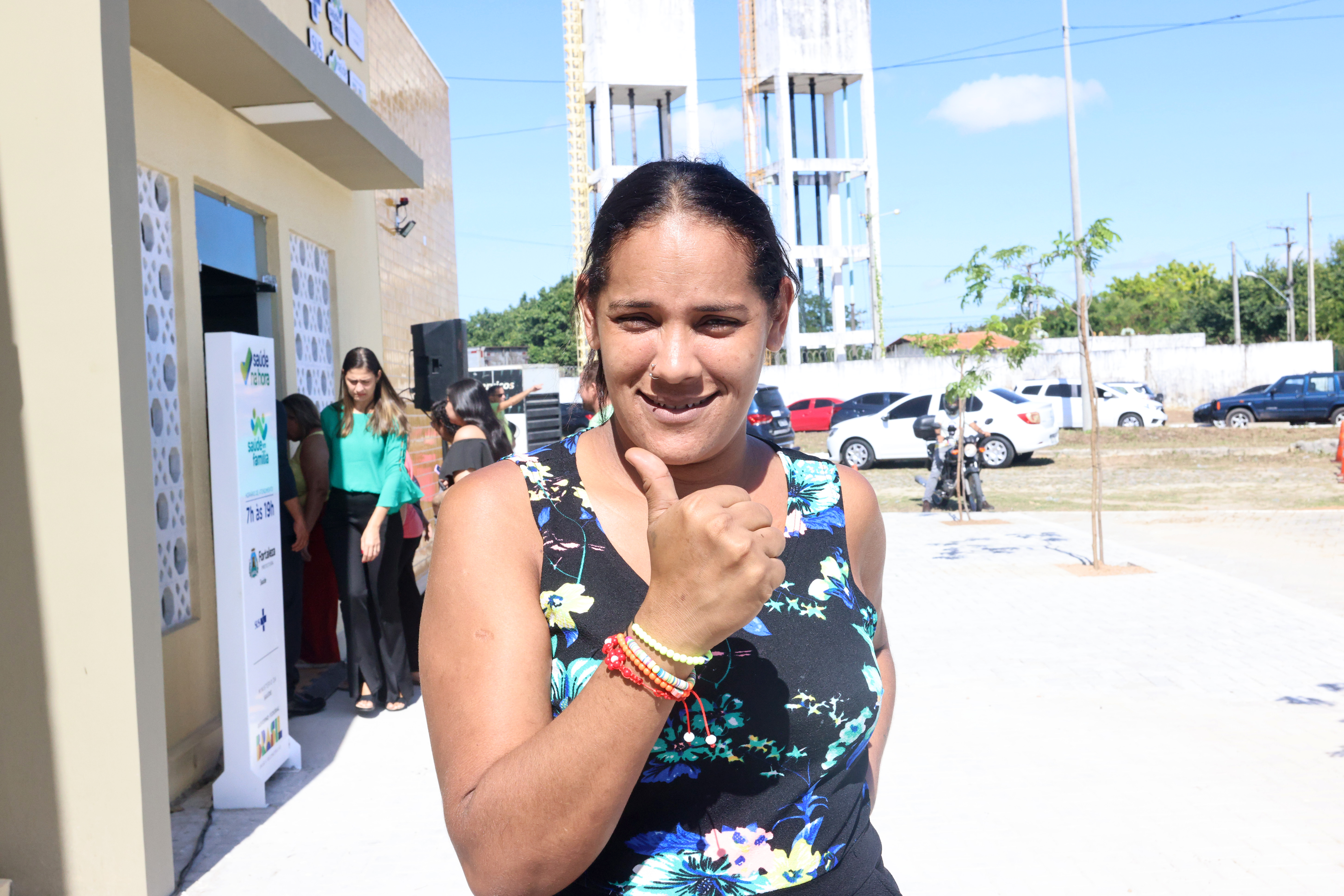 Lorenca Conceição posa para a foto